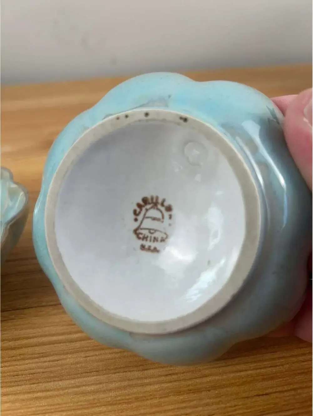 Carillon China Pottery Vintage Ceramics Floral Decorated Candle Holders